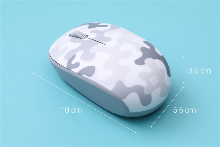 Chuột Bluetooth Microsoft Camo Màu Trắng - Xám
