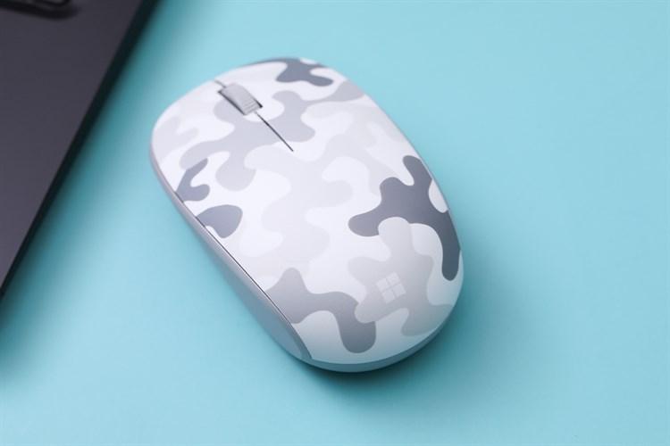 Chuột Bluetooth Microsoft Camo Màu Trắng - Xám