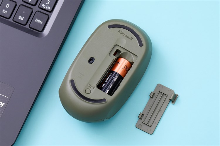 Chuột Bluetooth Microsoft Camo Màu Xanh rêu