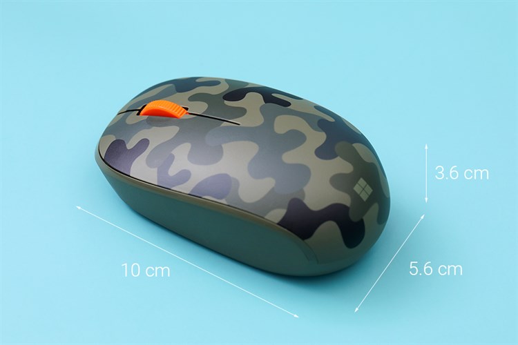 Chuột Bluetooth Microsoft Camo Màu Xanh rêu