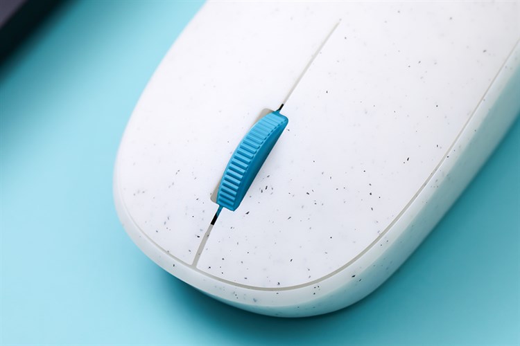 Chuột Bluetooth Microsoft Ocean Plastic Màu Trắng - Xám