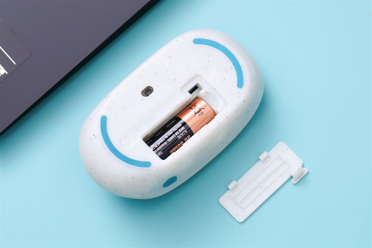 Chuột Bluetooth Microsoft Ocean Plastic Màu Trắng - Xám