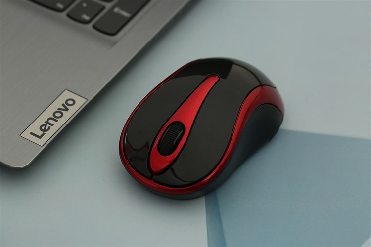 Chuột Không dây A4Tech G3-280N Đen đỏ Màu Đen - Đỏ