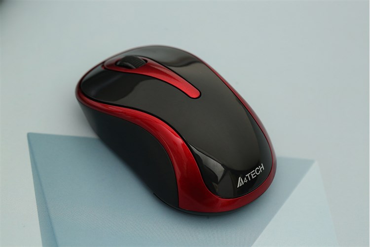 Chuột Không dây A4Tech G3-280N Đen đỏ Màu Đen - Đỏ