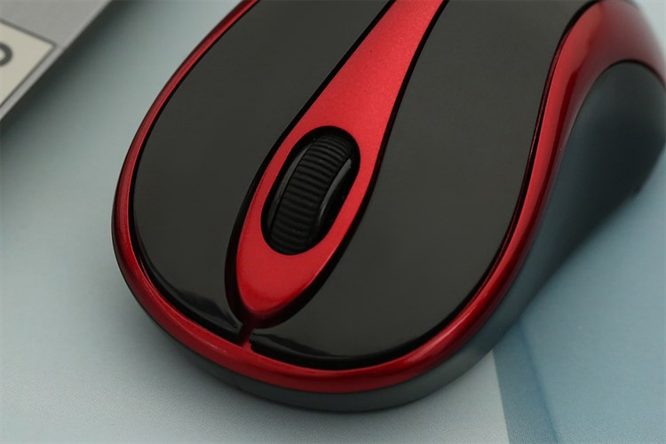 Chuột Không dây A4Tech G3-280N Đen đỏ Màu Đen - Đỏ