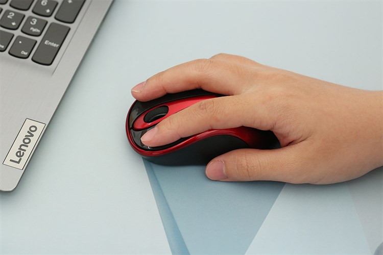 Chuột Không dây A4Tech G3-280N Đen đỏ Màu Đen - Đỏ