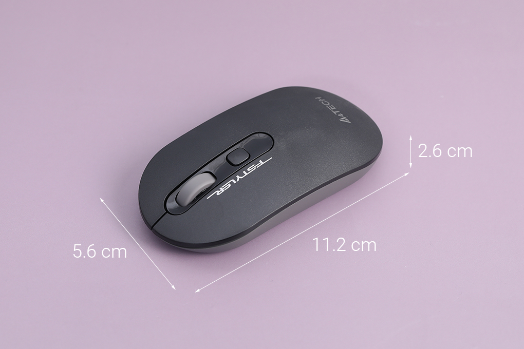 Chuột Không dây A4Tech FG20 Màu Xám