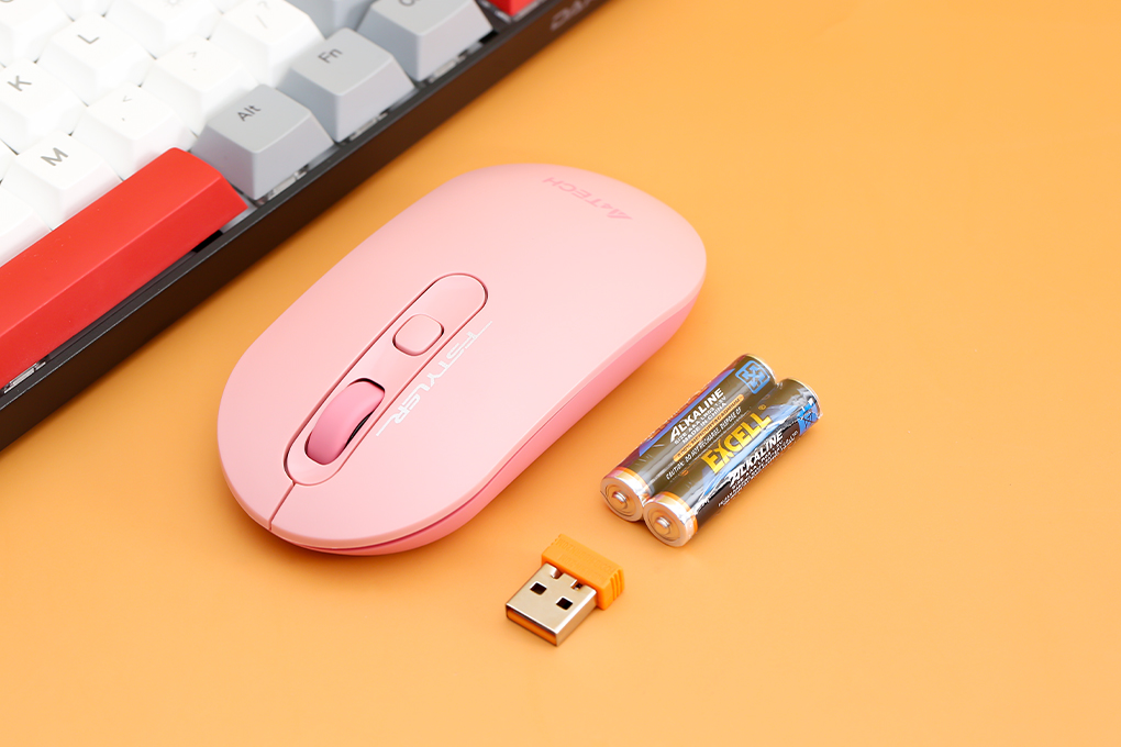 Chuột Không dây A4Tech FG20 Màu Hồng