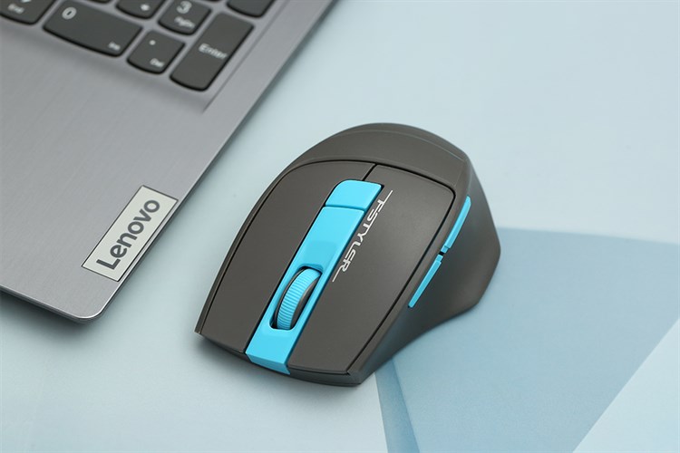 Chuột Không dây A4Tech FG30 Màu Đen - xanh dương