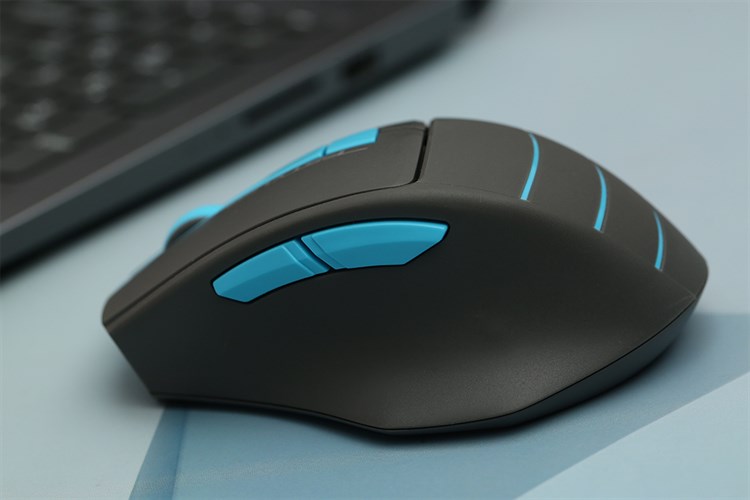 Chuột Không dây A4Tech FG30 Màu Đen - xanh dương