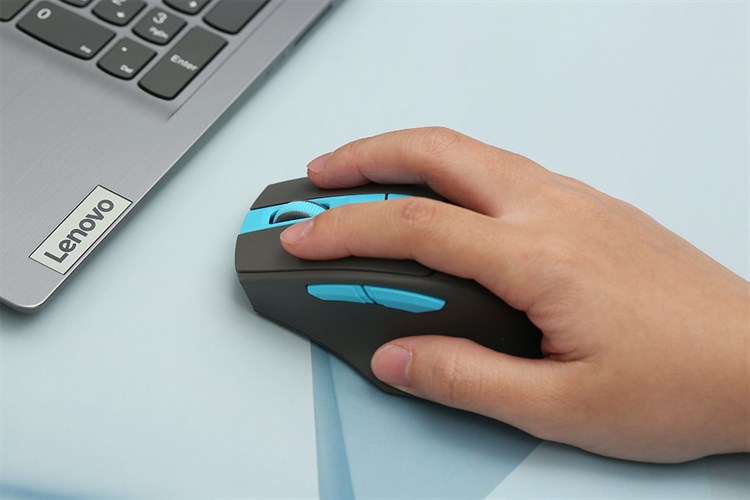 Chuột Không dây A4Tech FG30 Màu Đen - xanh dương