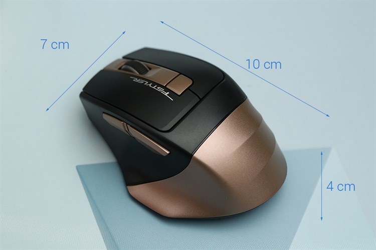 Chuột Không dây A4Tech FG35 Màu Vàng đồng