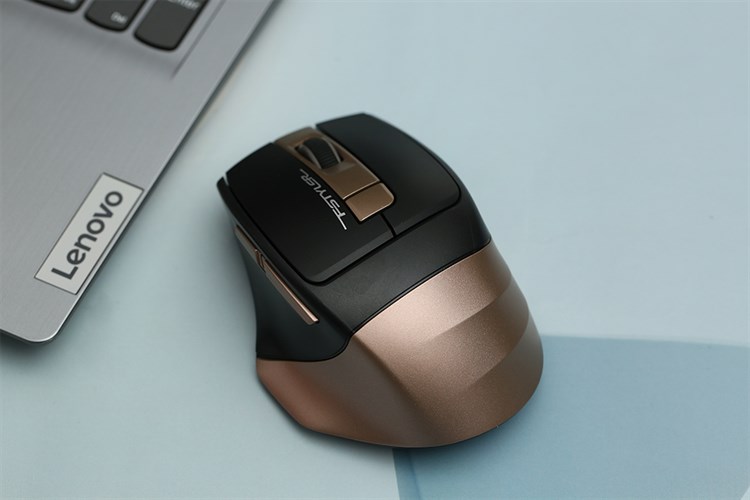 Chuột Không dây A4Tech FG35 Màu Vàng đồng