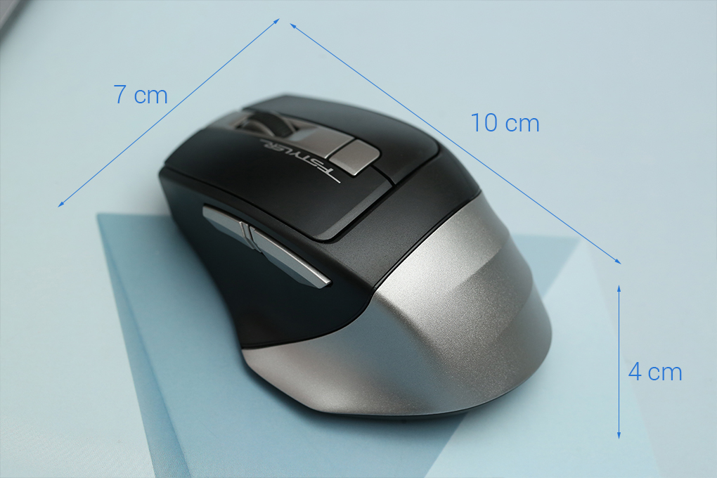 Chuột Không dây A4Tech FG35 Màu Xám