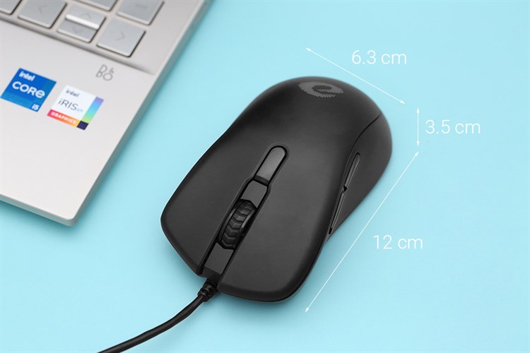 Chuột Có dây DareU EM908 Màu Đen