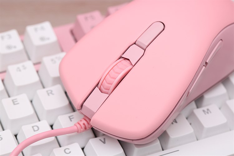 Chuột Có dây DareU EM908 Màu Hồng
