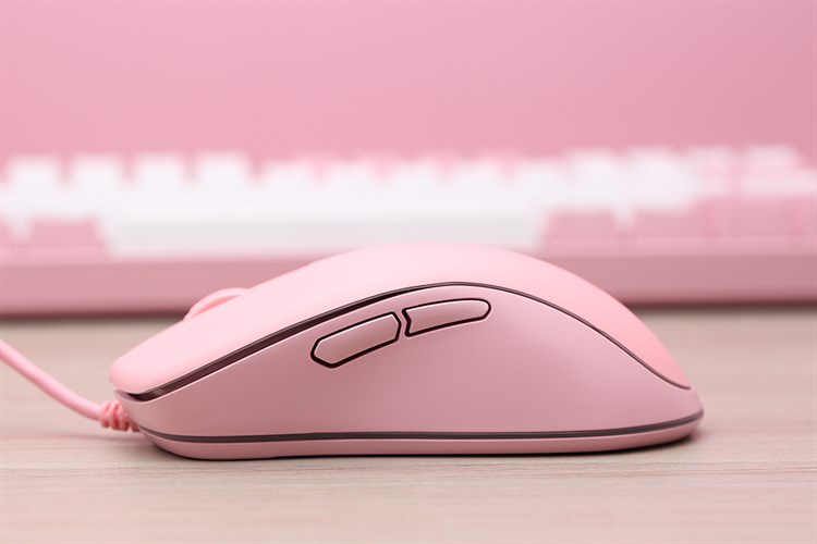 Chuột Có dây DareU EM908 Màu Hồng
