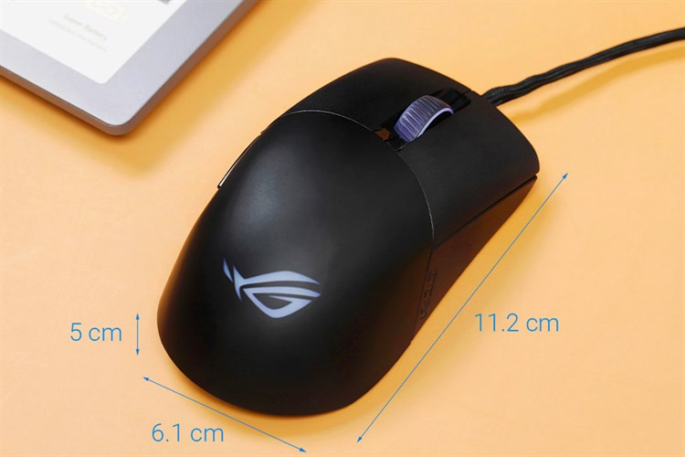 Chuột Có dây Gaming Asus Keris Màu Đen