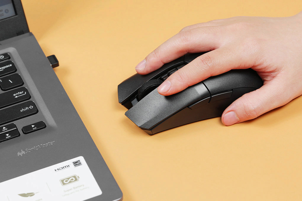Chuột Bluetooth Gaming Asus TUF M4 WL Màu Đen