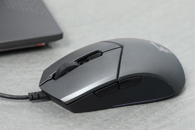 Chuột Có dây Gaming MSI Clutch GM11 Đen Màu Đen