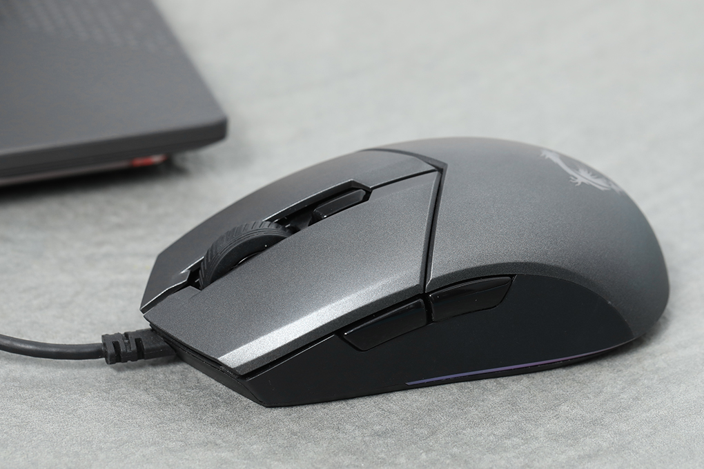 Chuột Có dây Gaming MSI Clutch GM11 Đen Màu Đen