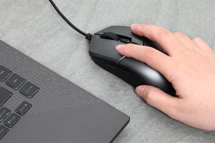 Chuột Có dây Gaming MSI Clutch GM11 Đen Màu Đen