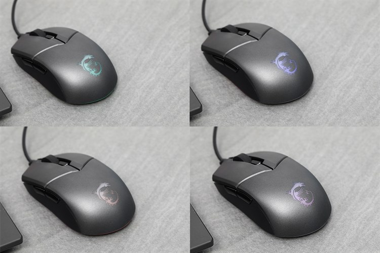 Chuột Có dây Gaming MSI Clutch GM11 Đen Màu Đen