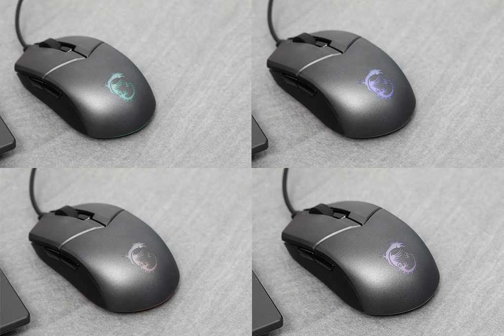 Chuột Có dây Gaming MSI Clutch GM11 Đen Màu Đen