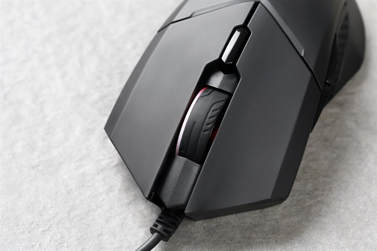 Chuột Có dây Gaming MSI Clutch GM08 Màu Đen