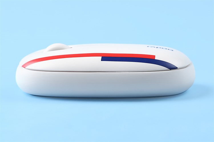 Chuột Bluetooth Silent Rapoo M650 Anh Màu Trắng - Đỏ