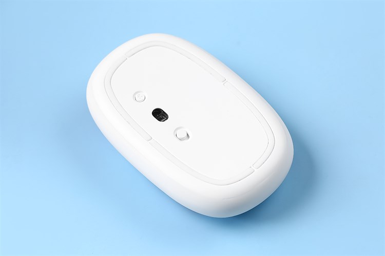 Chuột Bluetooth Silent Rapoo M650 Anh Màu Trắng - Đỏ