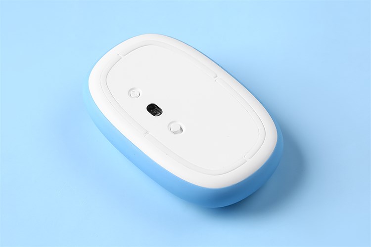 Chuột Bluetooth Silent Rapoo M650 Argentina Màu Trắng - Xanh
