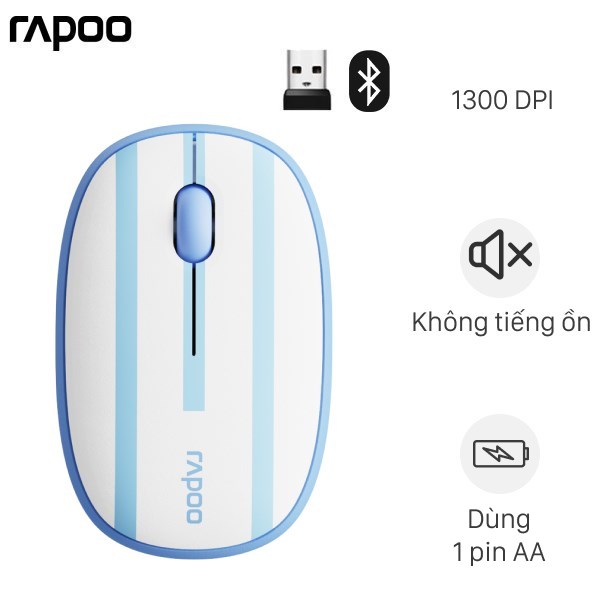 Chuột Bluetooth Silent Rapoo M650 Argentina