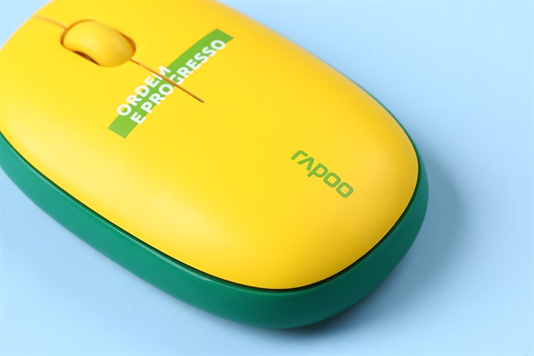Chuột Không dây Bluetooth Silent Rapoo M650 Brazil Màu Vàng