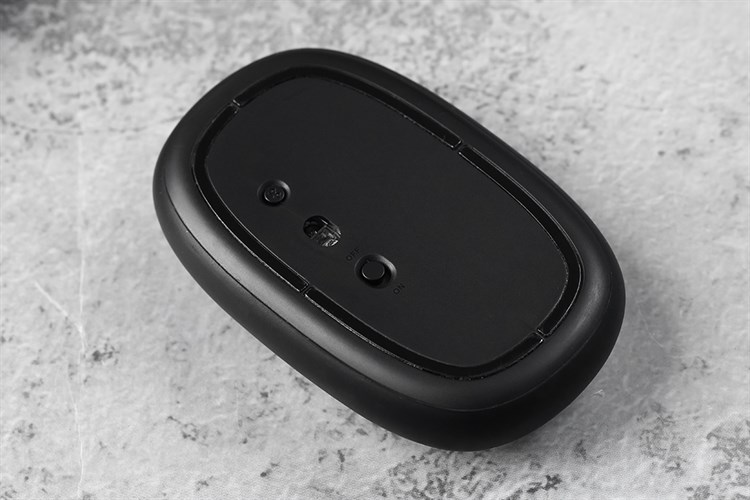 Chuột Bluetooth Silent Rapoo M650 Đức Màu Trắng - Vàng