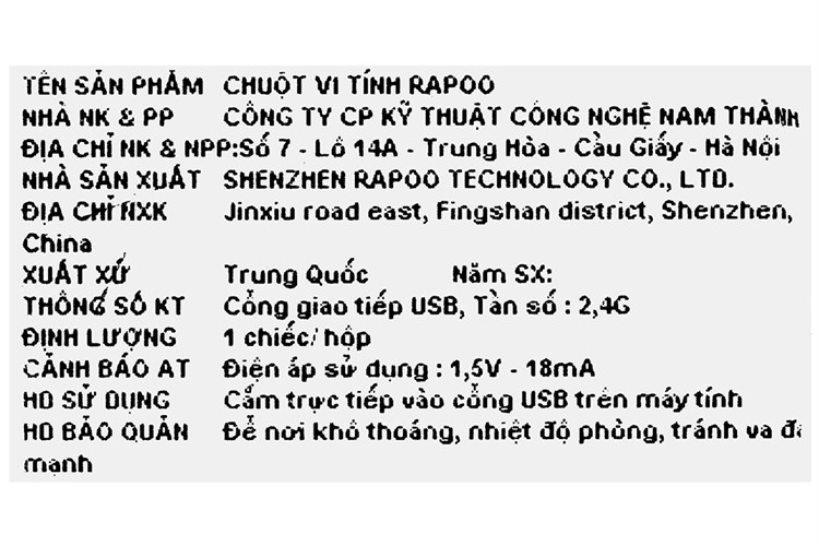 Chuột Bluetooth Silent Rapoo M650 Pháp Màu Xanh Dương