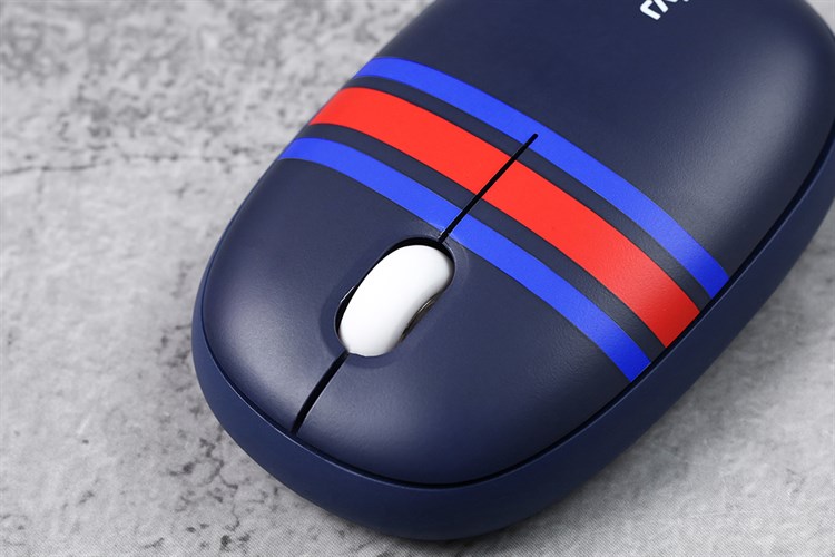 Chuột Bluetooth Silent Rapoo M650 Pháp Màu Xanh Dương