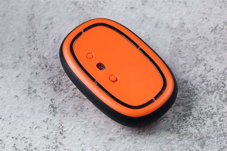 Chuột Không dây Bluetooth Silent Rapoo M650 Hà Lan Màu Đen - Cam