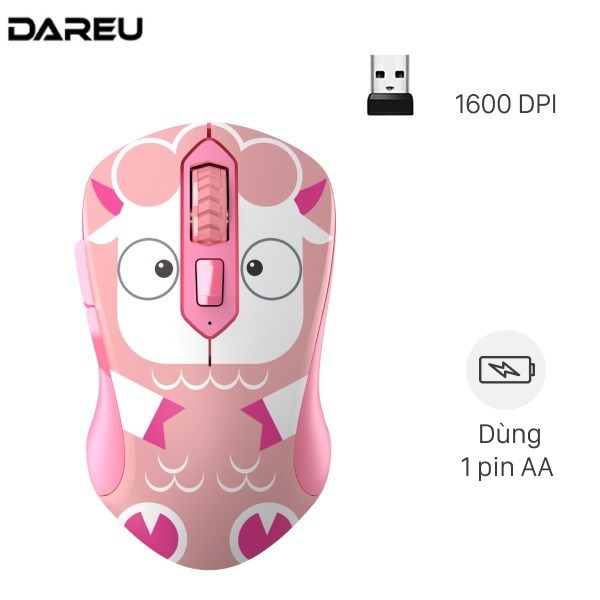 Chuột Không dây DareU LM115G Cừu