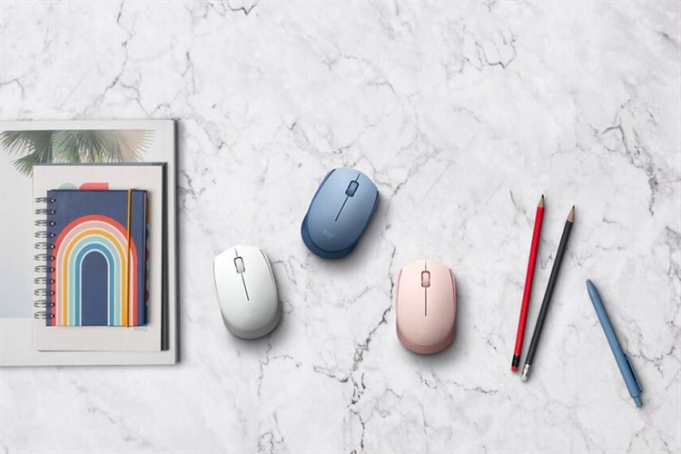 Chuột Không dây Logitech M171 Màu Trắng