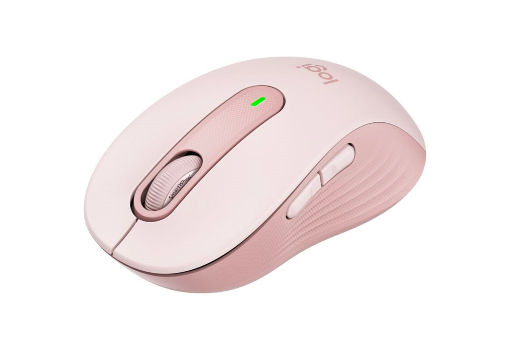 Chuột Bluetooth Silent Logitech Signature M650 Màu Hồng