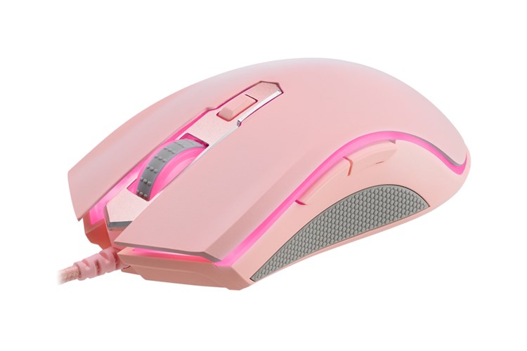 Chuột Có dây Gaming Rapoo V25S Màu Hồng