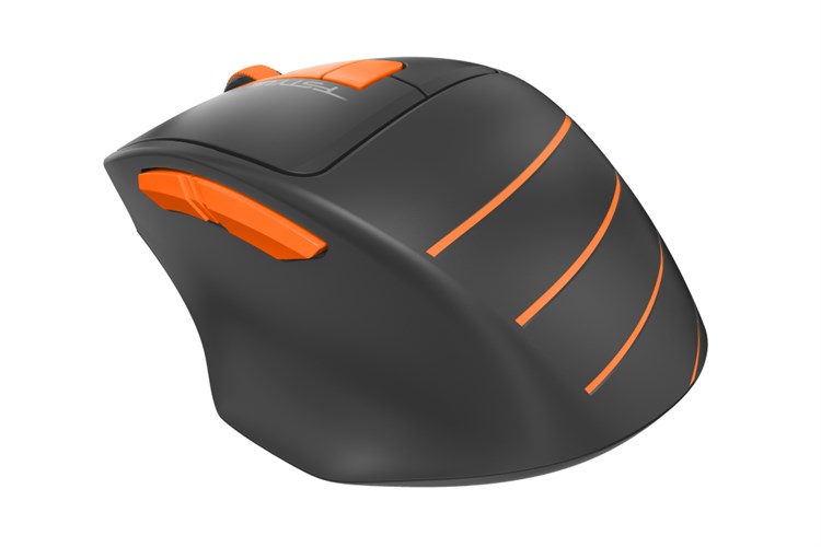 Chuột Không dây Silent A4tech FG30S Màu Đen - Cam