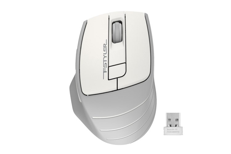Chuột Không dây Silent A4tech FG30S Màu Trắng