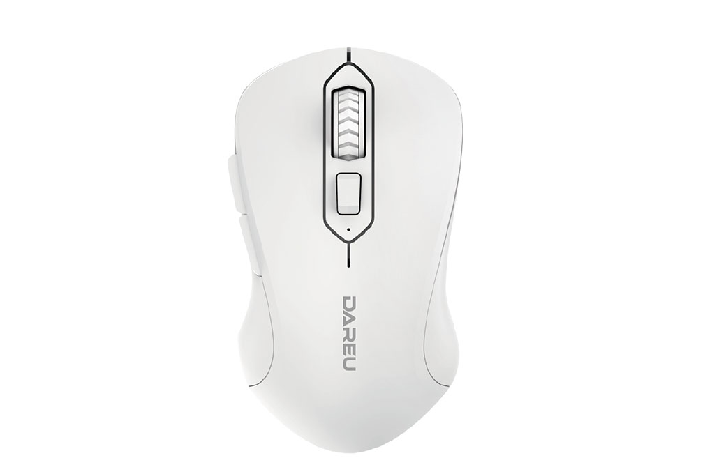 Chuột Bluetooth Silent DareU LM115B Màu Trắng