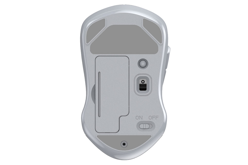 Chuột Bluetooth Silent DareU LM115B Màu Trắng
