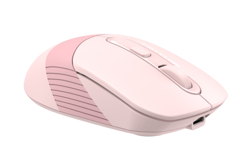 Chuột sạc Bluetooth Silent A4Tech FB10CS Màu Hồng