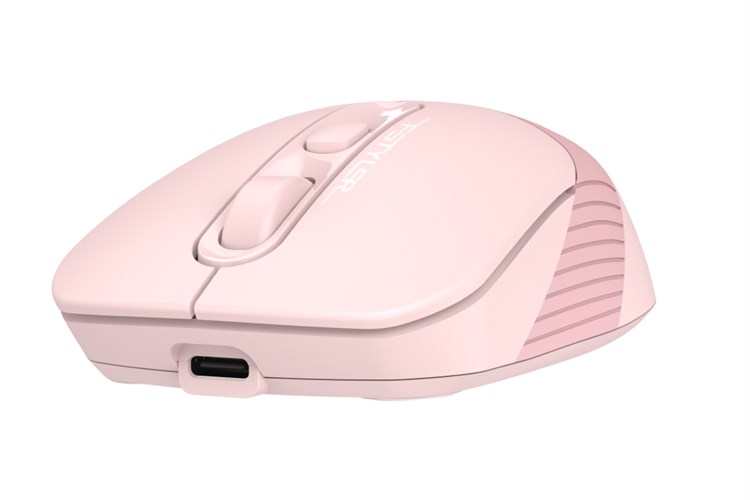Chuột sạc Bluetooth Silent A4Tech FB10CS Màu Hồng
