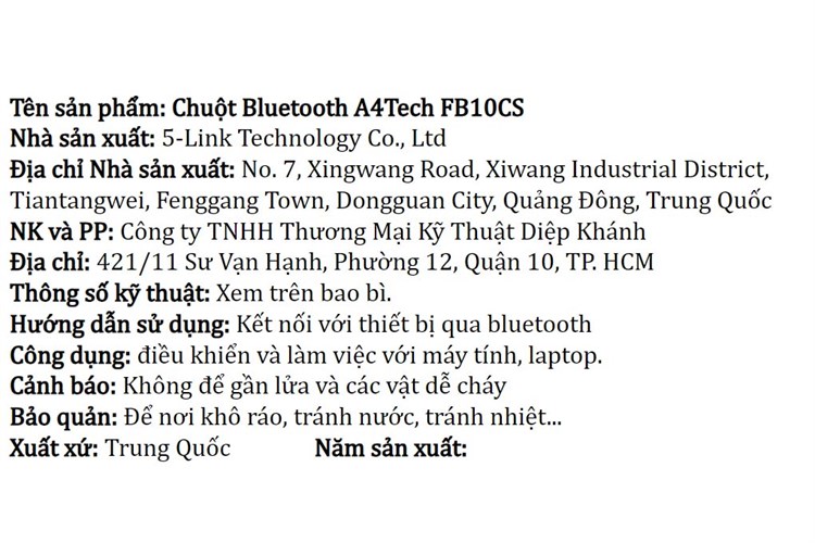 Chuột sạc Bluetooth Silent A4Tech FB10CS Màu Trắng