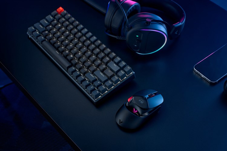 Chuột sạc Không dây Gaming Rapoo VT960s Màu Đen